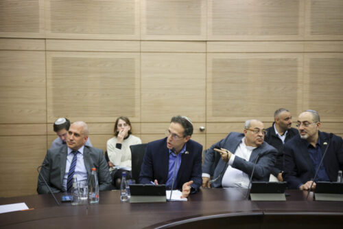 The Special Committee for Amendments to the Fundamental Law of the Government - Knesset - Ahmed Tibi